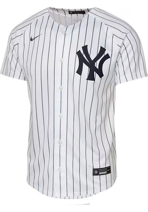 Derek Jeter Nike New York Yankees Youth White Home Limited Jersey