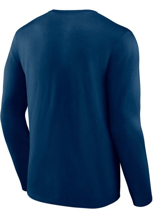 Men's Chicago Bears Fanatics Go the Distance Long Sleeve Tee