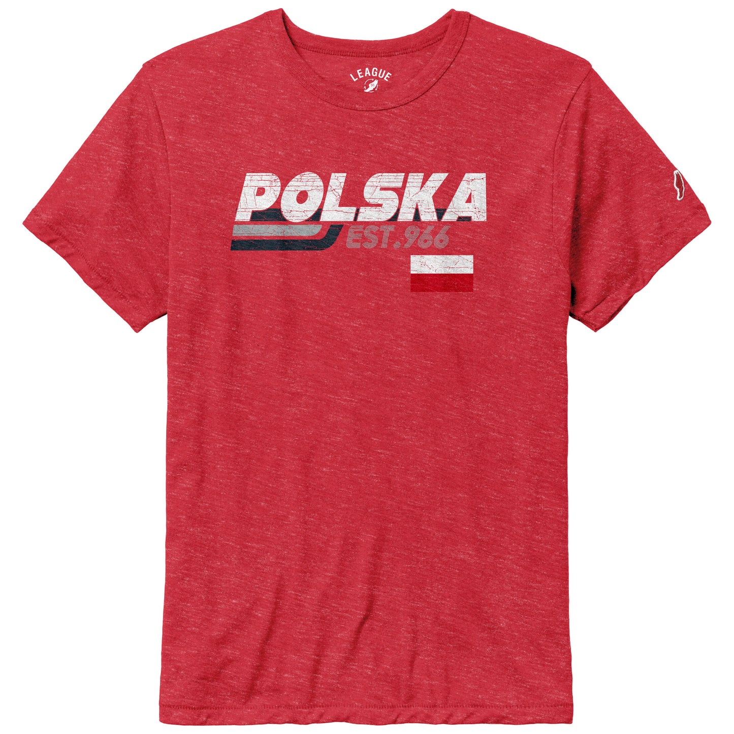 Polska Retro Sport T-Shirt - Est. 966