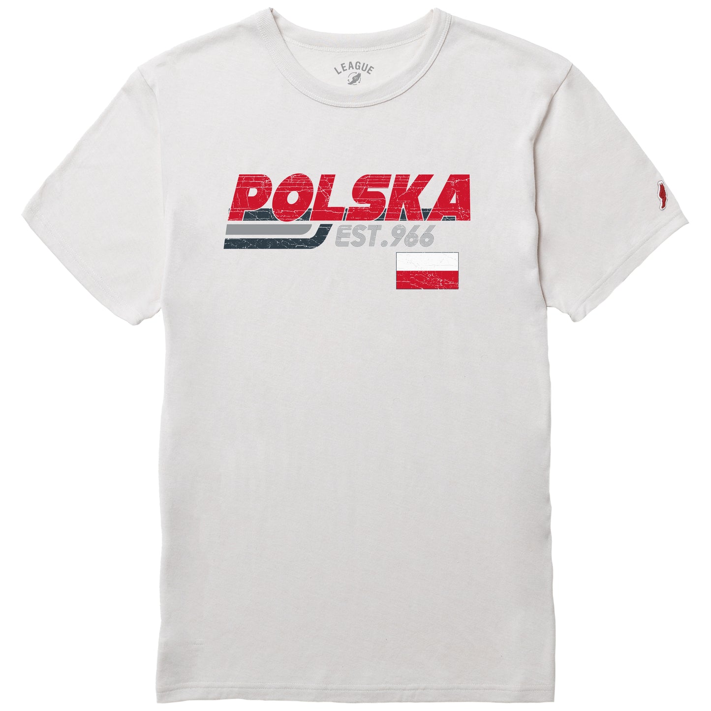 Polska Retro Sport T-Shirt - Est. 966