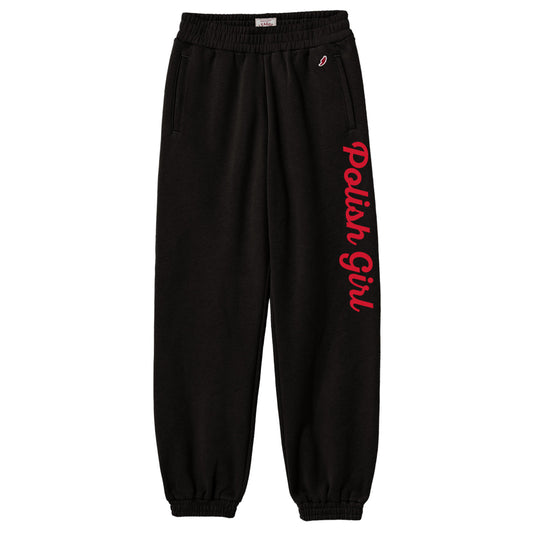 Polish Girl True Black Jogger Sweatpants