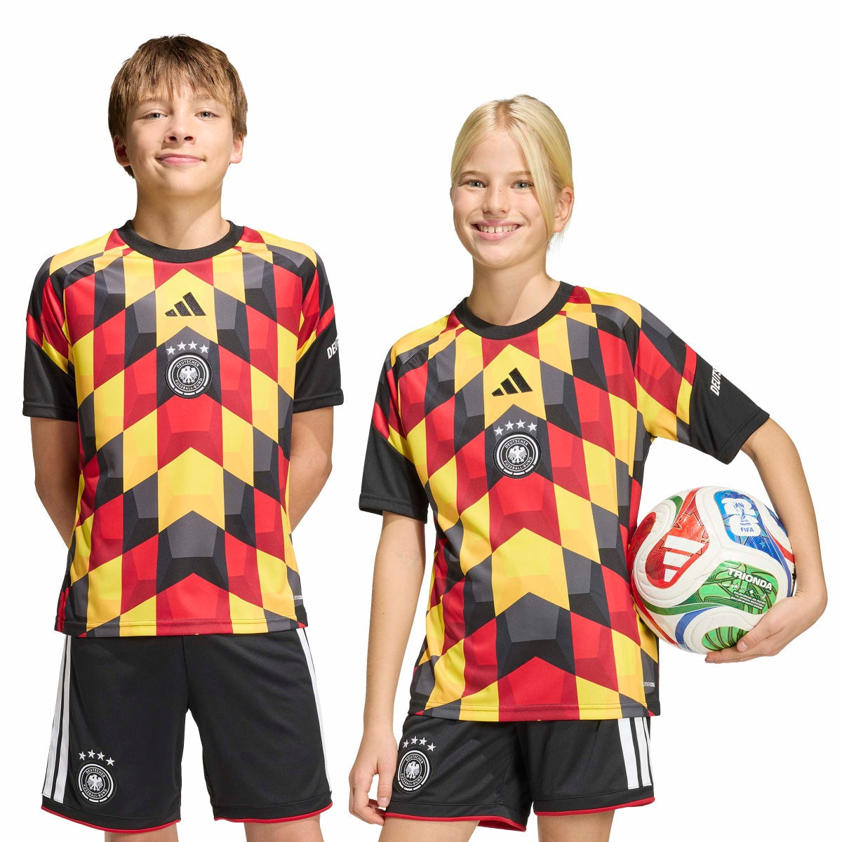 adidas Youth Germany 26 Home Pre Match Jersey