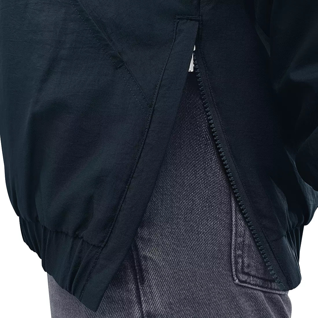Starter Men's Chicago Bears Black Throwback 1/2 Zip Jacket