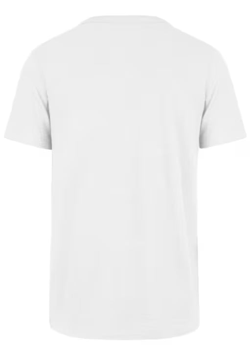 Chicago Cubs '47 White Grit Vintage Scrum Short Sleeve T Shirt
