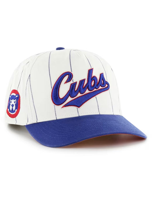 Chicago Cubs Pinstripe Double Header '47 Hitch Adjustable Hat