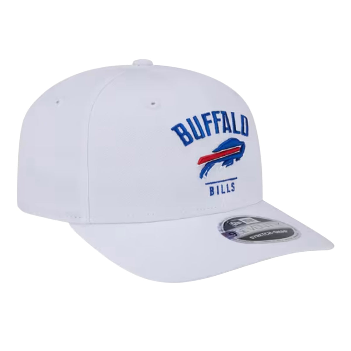 Buffalo Bills Men's White New Era 9Seventy Stretch-Snap Hat