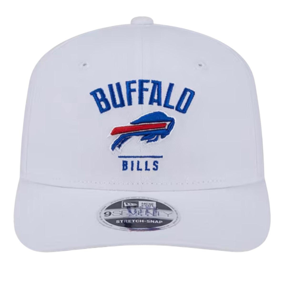 Buffalo Bills Men's White New Era 9Seventy Stretch-Snap Hat