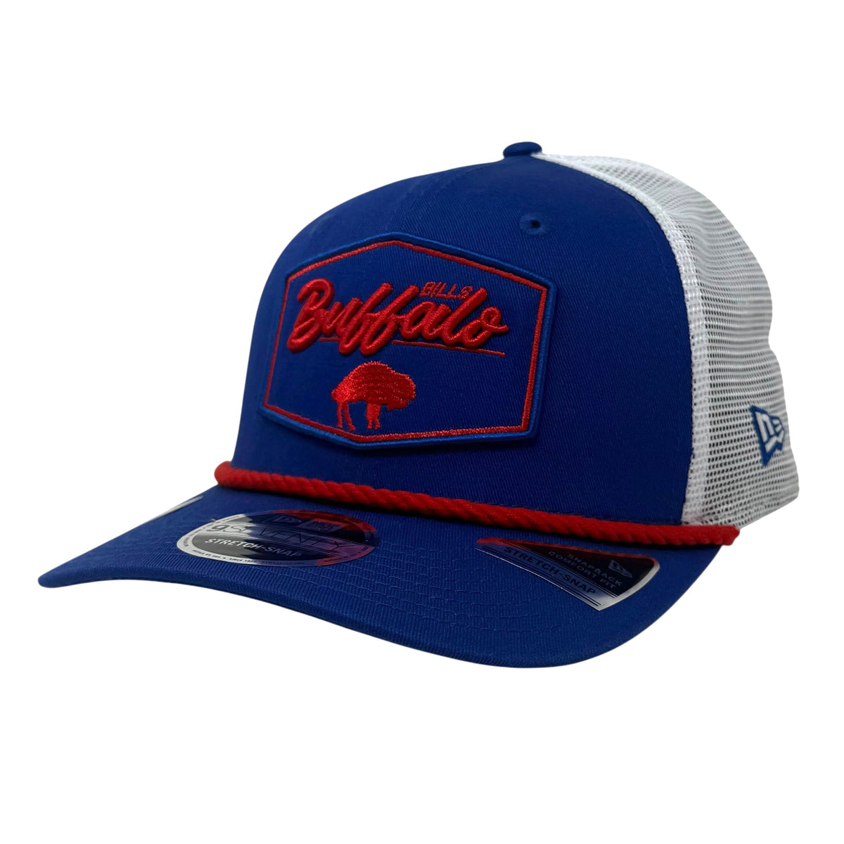 Buffalo Bills Men's Retro Blue New Era NFL 9Seventy Stretch-Snap Hat