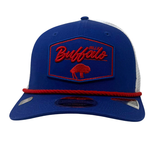 Buffalo Bills Men's Retro Blue New Era NFL 9Seventy Stretch-Snap Hat
