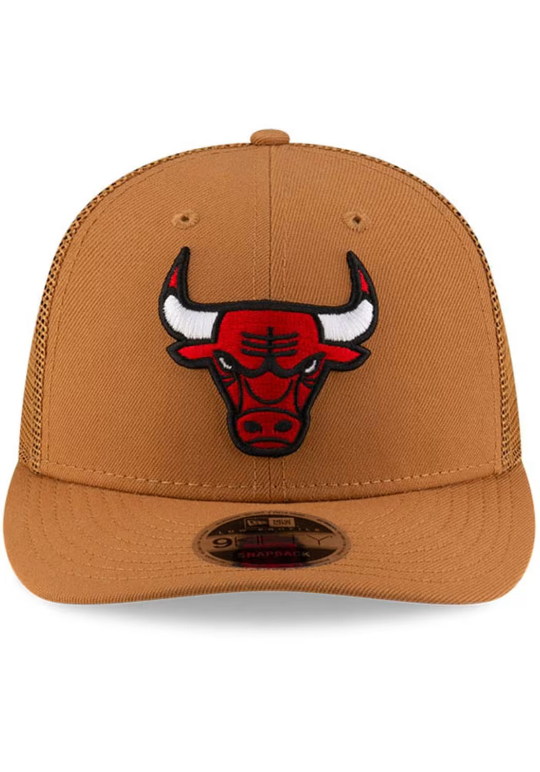 New Era 9FIFTY Chicago Bulls Snapback Camal Color Low Profile Hat