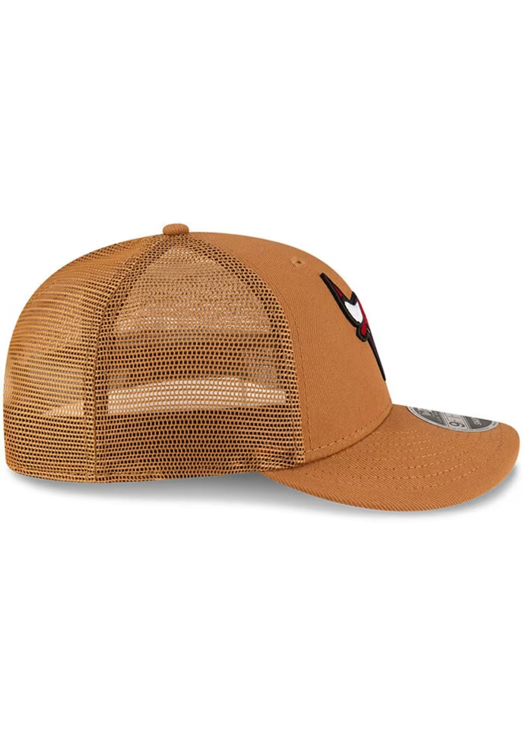 New Era 9FIFTY Chicago Bulls Snapback Camal Color Low Profile Hat