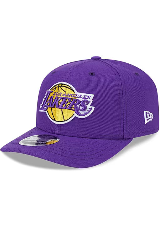 LA Lakers Purple Stretch 9SEVENTY New Era Adjustable Hat