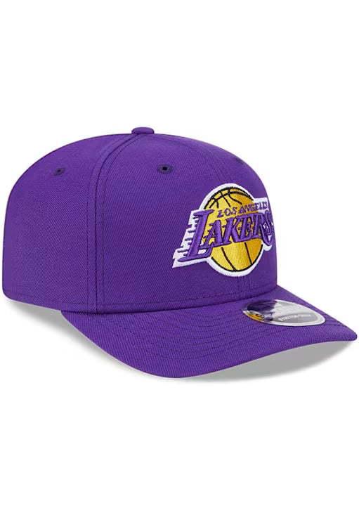 LA Lakers Purple Stretch 9SEVENTY New Era Adjustable Hat