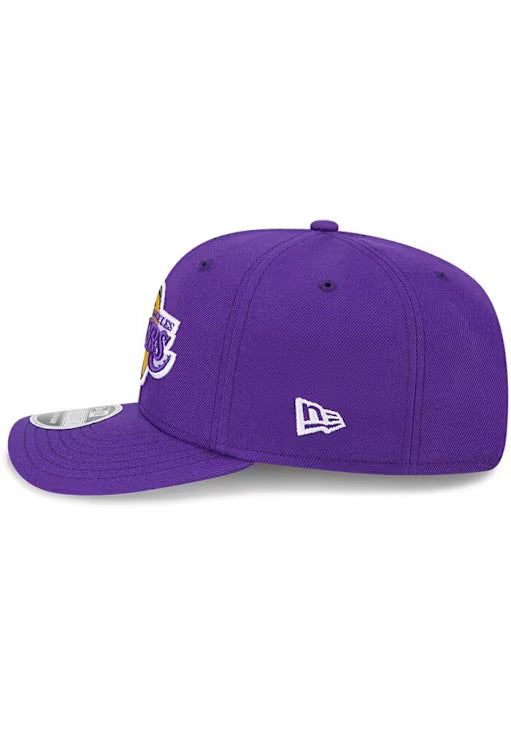 LA Lakers Purple Stretch 9SEVENTY New Era Adjustable Hat