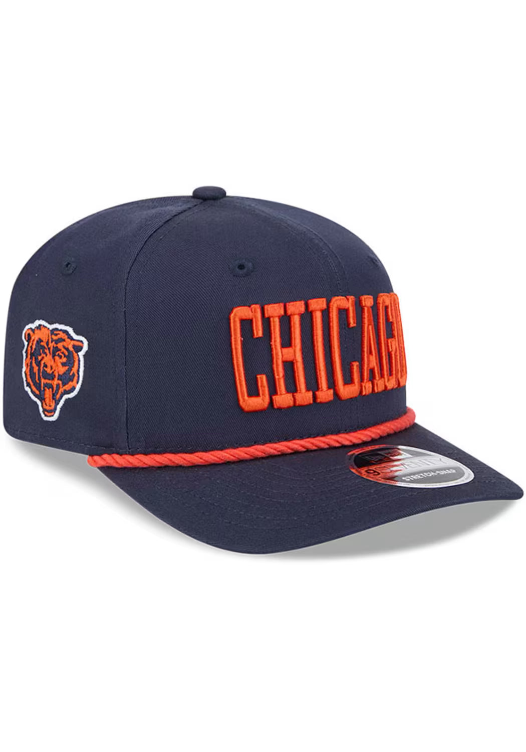 Chicago Bears 9SEVENTY New Era Cotton Stretch Snap Adjustable Hat