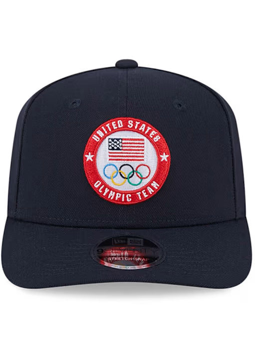 USA Olympic Team Snapback Navy Blue 9SEVENTY New Era Hat