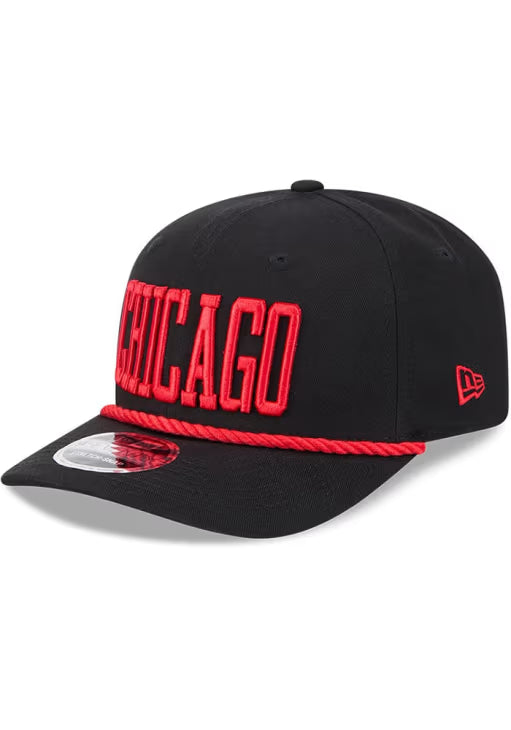 Chicago Bulls 9SEVENTY Wordmark Snapback Hat