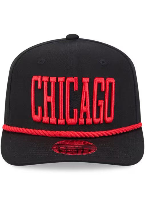 Chicago Bulls 9SEVENTY Wordmark Snapback Hat