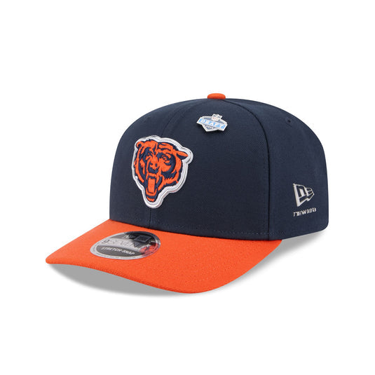 Chicago Bears 2026 Draft Pre-Curved 9FIFTY Snapback