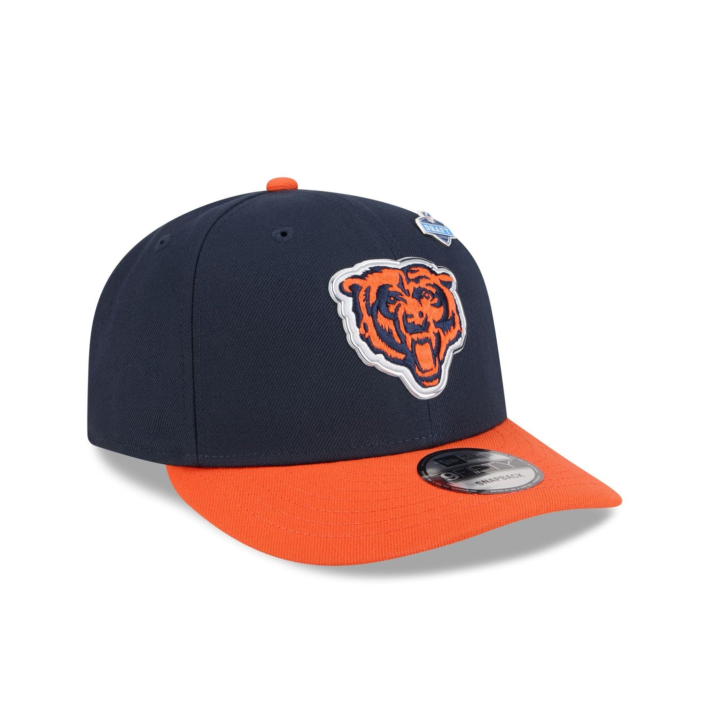 Chicago Bears 2026 Draft Pre-Curved 9FIFTY Snapback