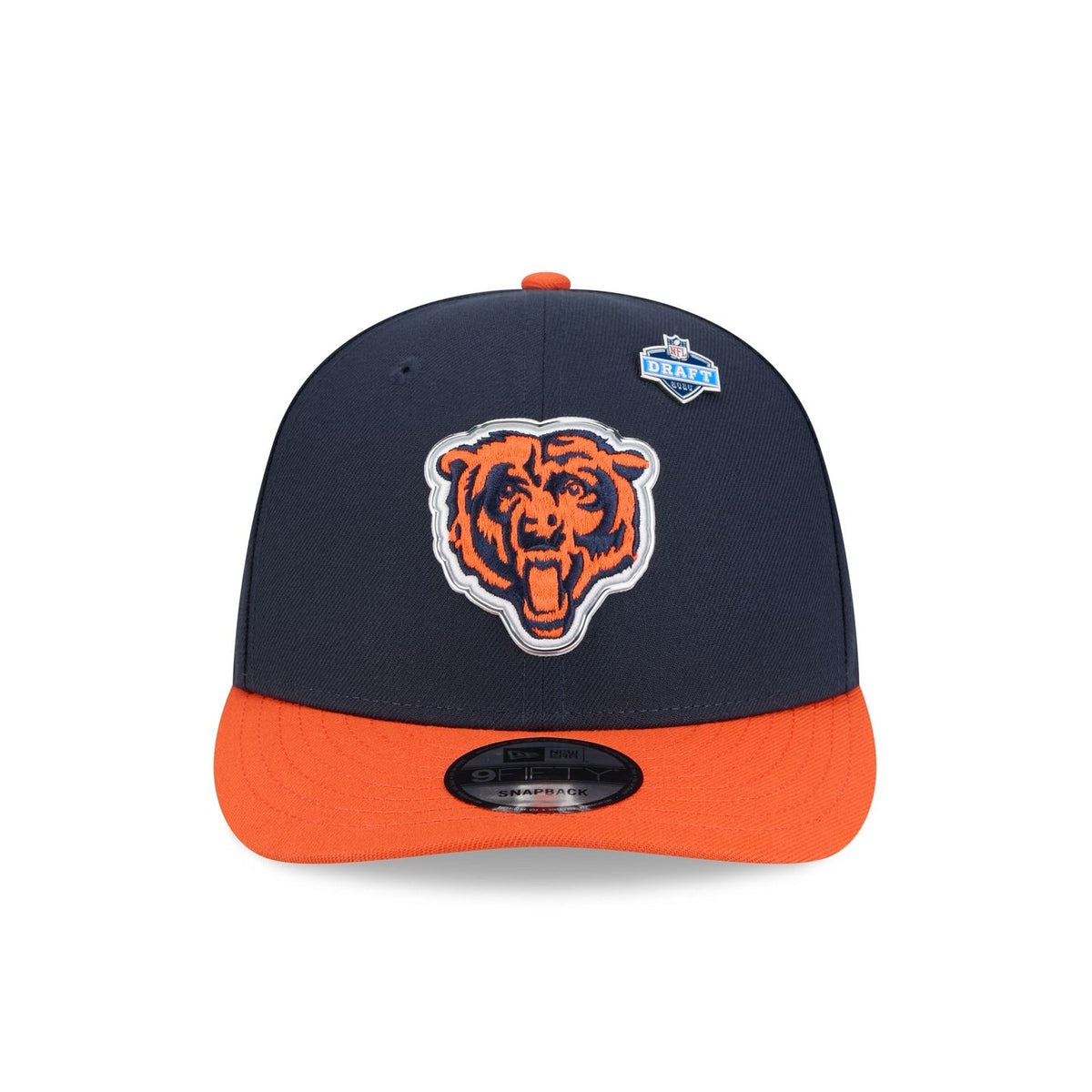 Chicago Bears 2026 Draft Pre-Curved 9FIFTY Snapback