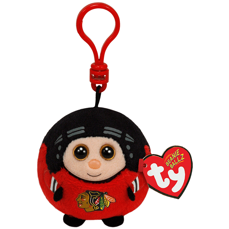 Chicago Blackhawks NHL ty Player Beanie Ballz - Red