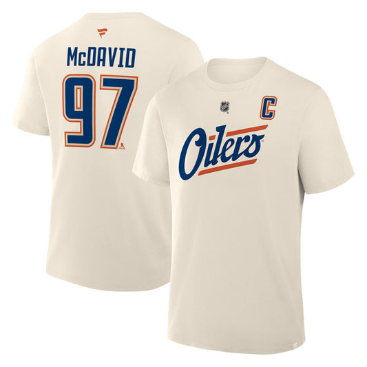 Fanatics - Authentic Stacked #97 Connor McDavid - Adult NHL T-shirt