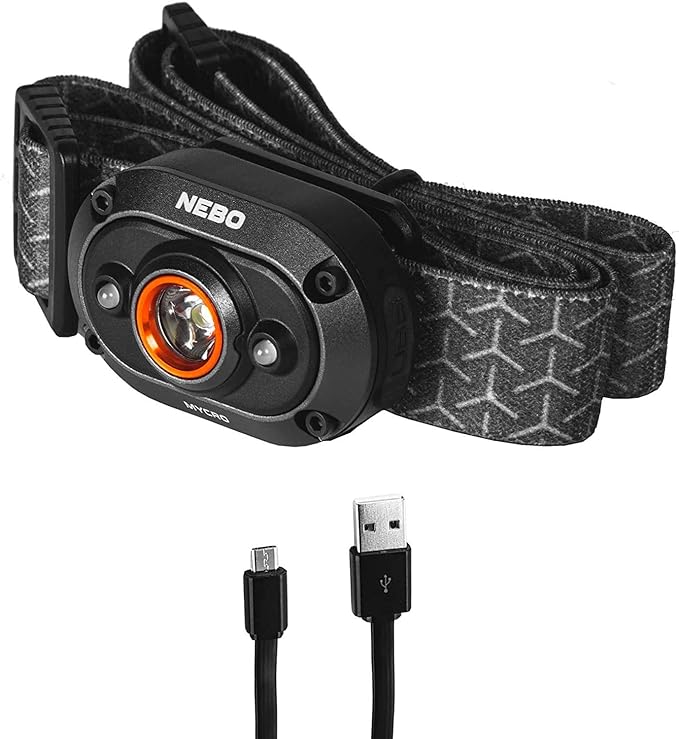 NEBO Mycro RC Headlamp 400 lumens