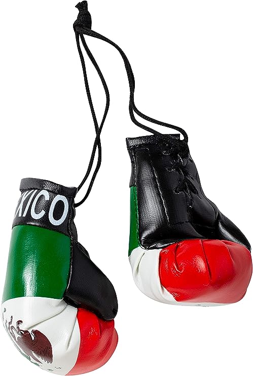 Mexico - Mini Boxing Gloves  2"x3" in