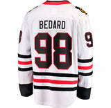 NHL Chicago Blackhawks Connor Bedard #98 Away Replica Jersey