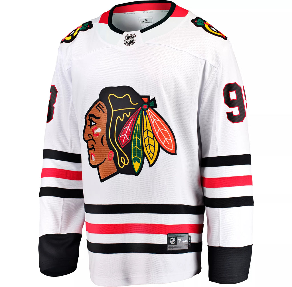 Connor Bedard Stitched Chicago Blackhawks Adidas Hockey Jersey