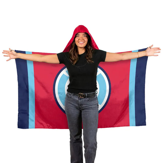 Chicago Fire 3x5 Wearable Hoodie Flag
