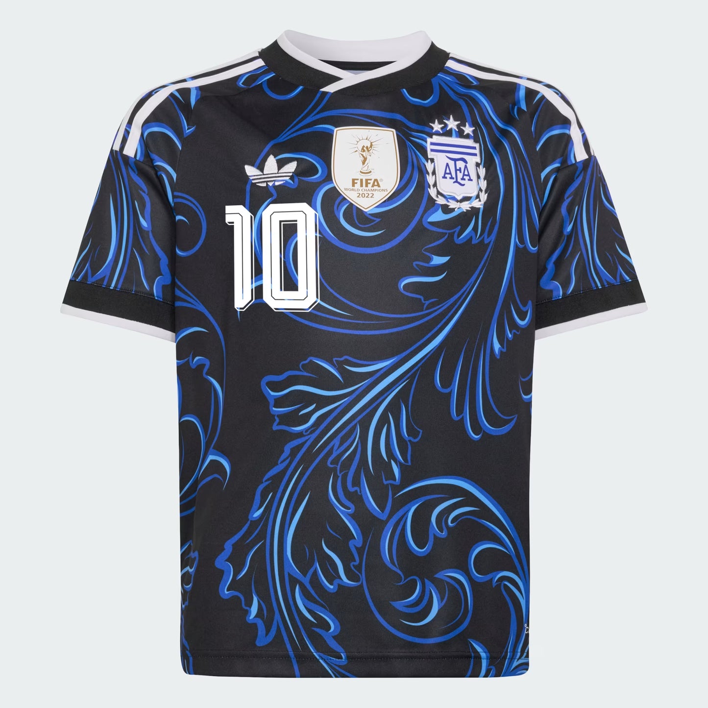 Argentina 26 Away Messi Kids Jersey