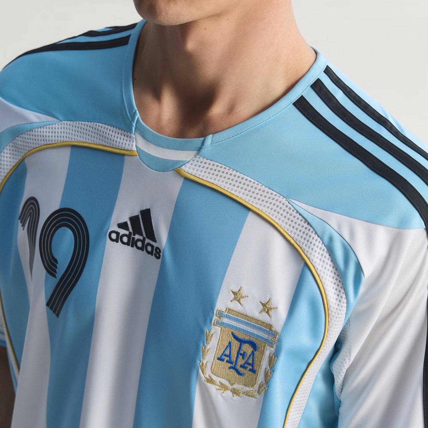 Argentina 2006 Messi adidas Retro Jersey