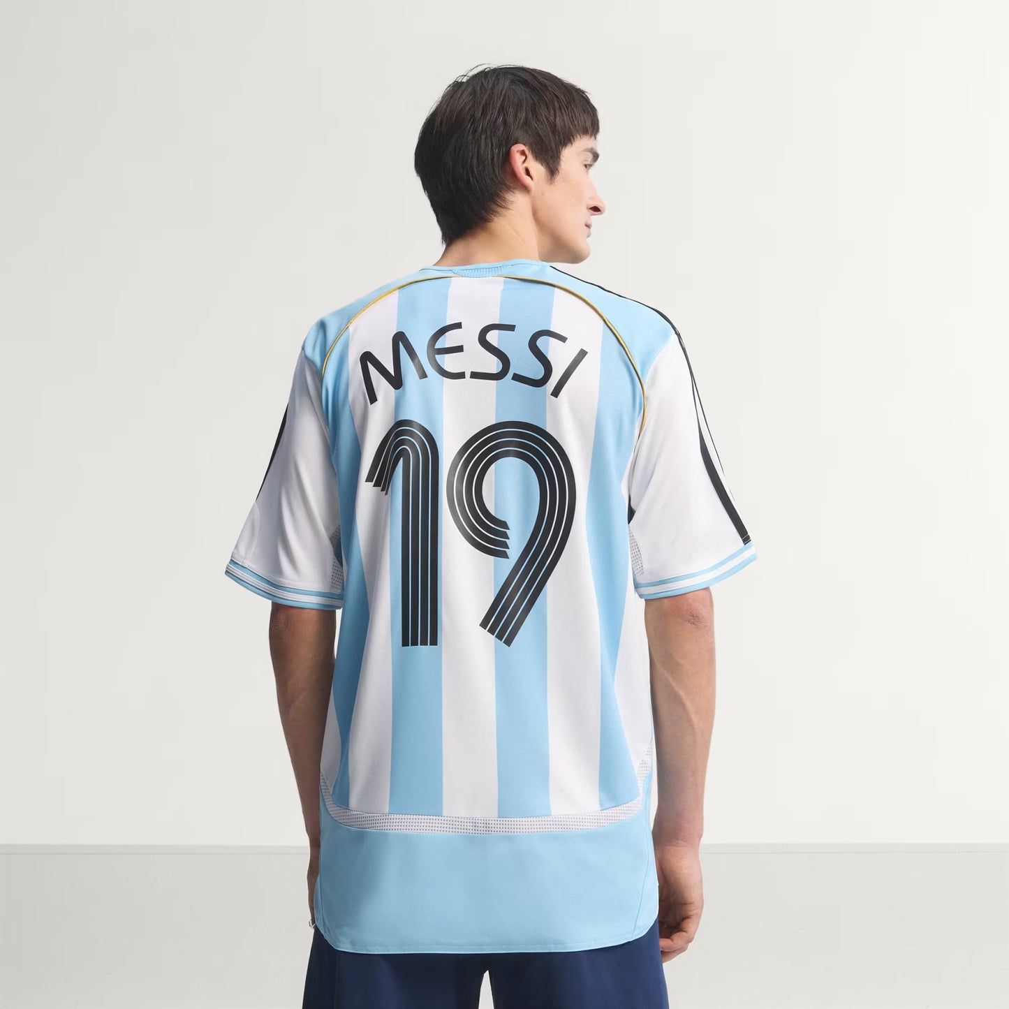 Argentina 2006 Messi adidas Retro Jersey