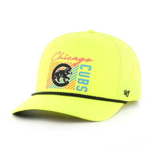 Chicago Cubs Neon Yellow Highlight '47 Adjustable Hitch Hat