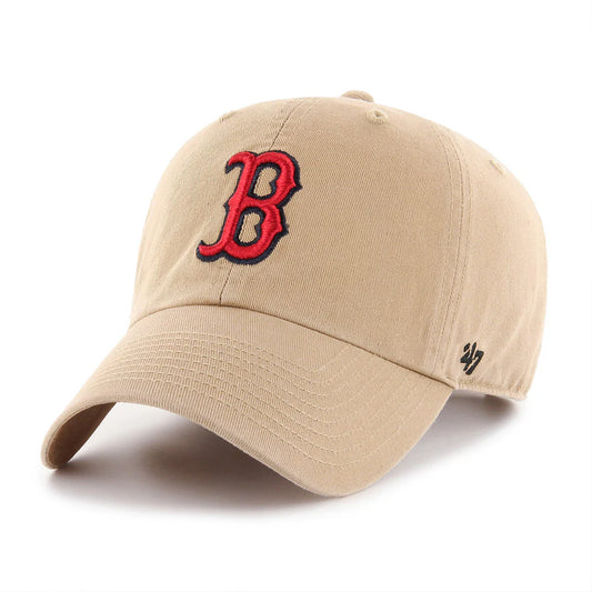 Boston Red Sox Khaki '47 Clean Up Adjustable Hat