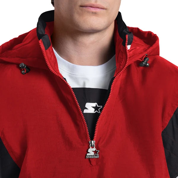 Chicago Bulls Starter Throwback 1/2 Zip Jacket