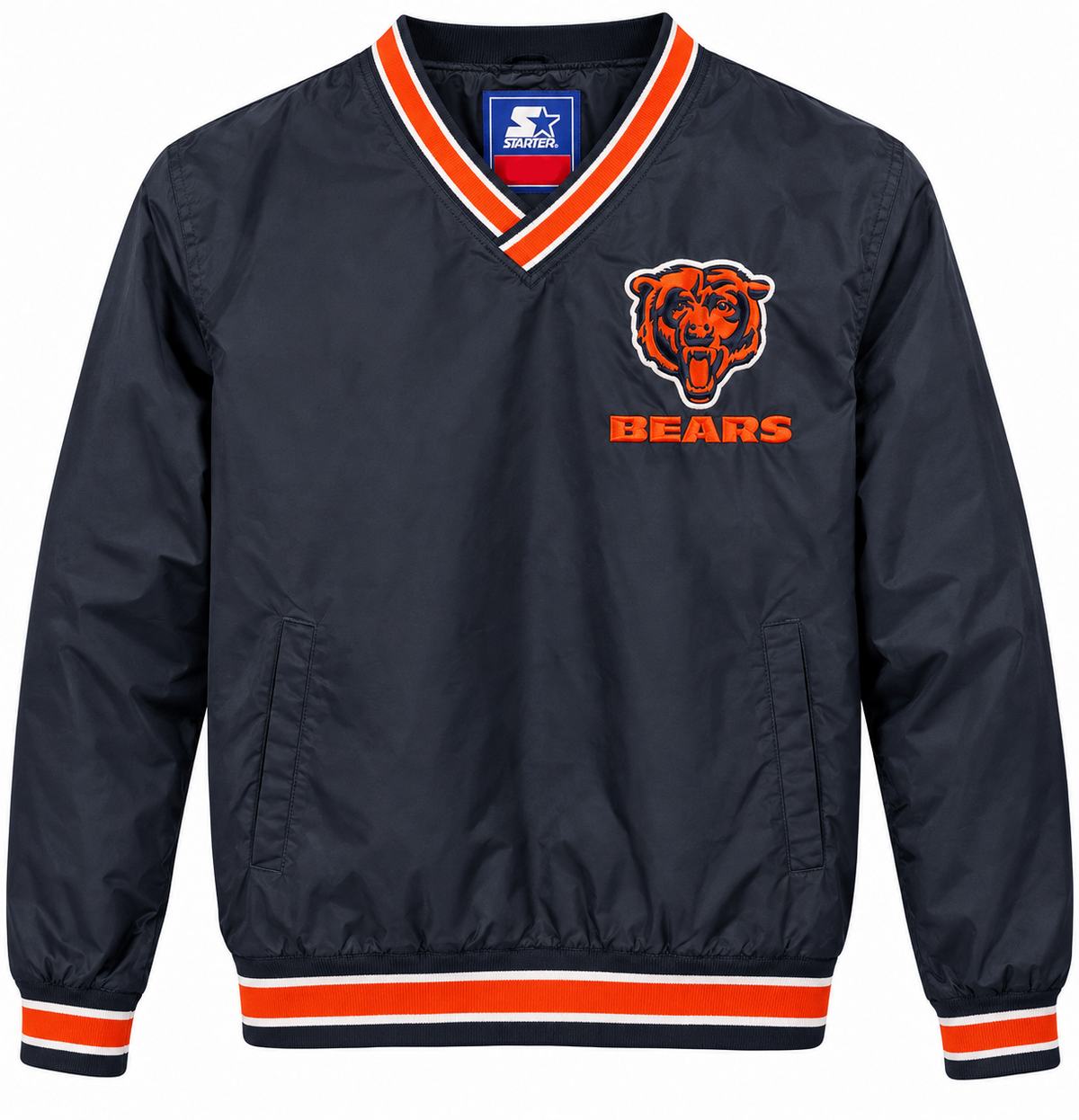 Chicago Bears Williams #18 Starter Pullover Jacket