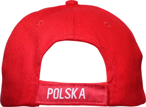 Polish Cap With Polska Flag Red&White Embroidered