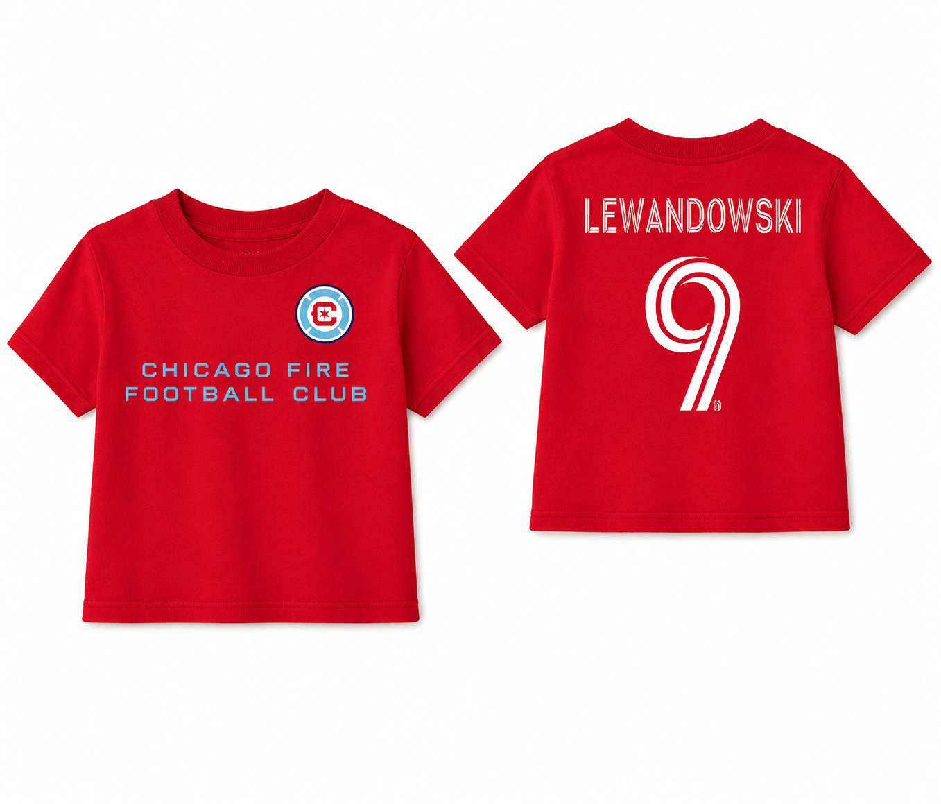MLS Toddler Chicago Fire Robert Lewandowski T-Shirt