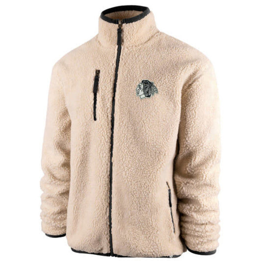 Chicago Blackhawks Oatmeal Stowe '47 Full-Zip