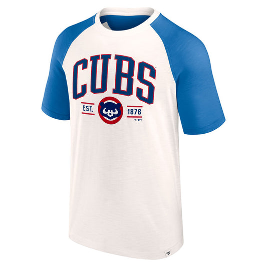 Chicago Cubs 1984 Cooperstown Vintage Bi-Blend Tee by Fanatics