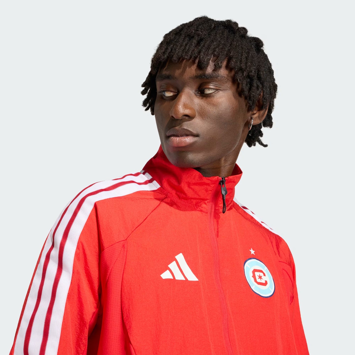 Chicago Fire Anthem adidas Windbreaker Jacket