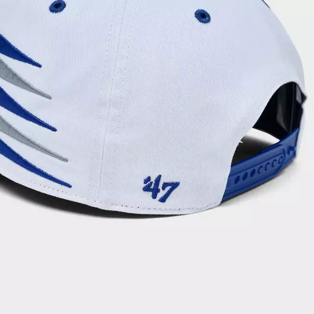 LA Doders White Diamond Cut '47 Hitch Hat