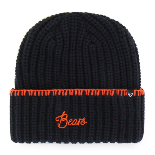 Chicago Bears Women's ’47 Blanket Stitch Cuff Knit Beanie