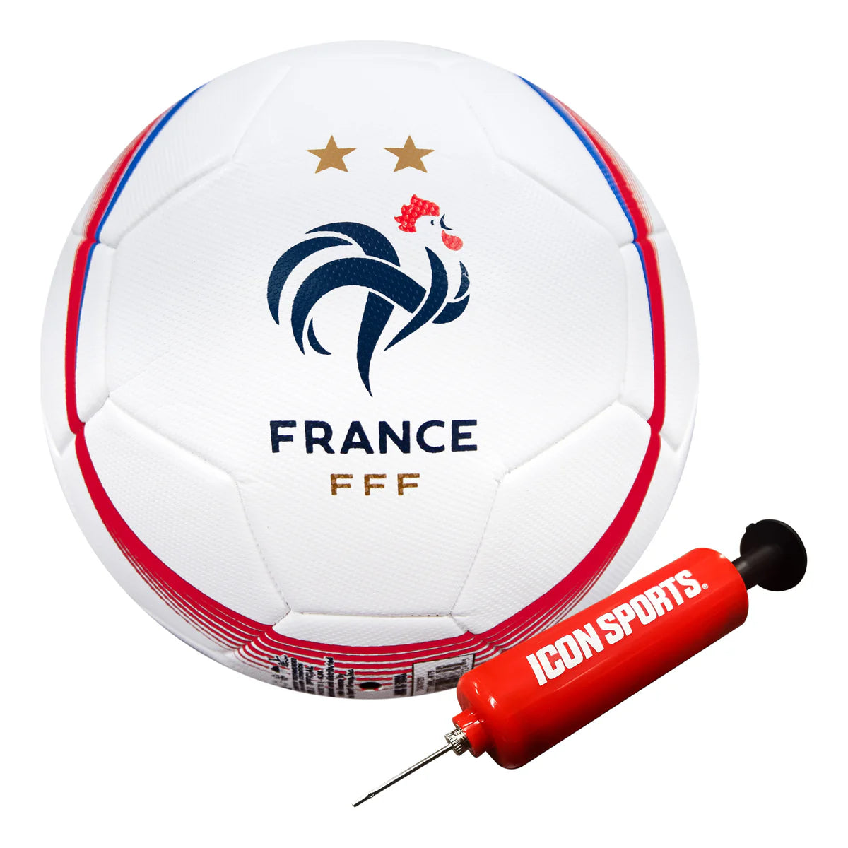 France Soccer Ball - White- Size 5