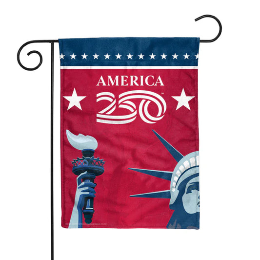 America 250 Double Sided Decorative Garden Flag 13 x 18