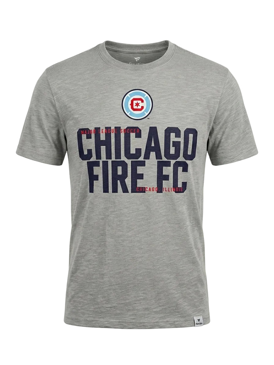 Chicago Fire FC Slate Tri-Blend Tee