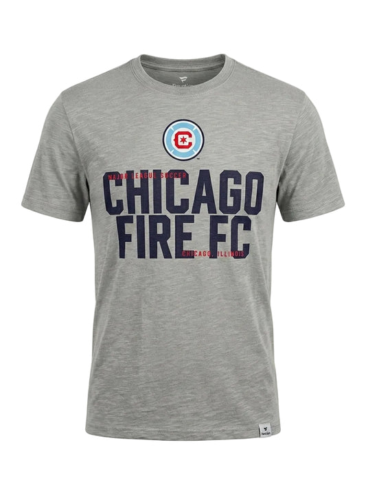 Chicago Fire FC Slate Tri-Blend Tee